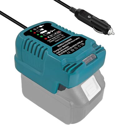 Car Charger for Makita 18V Battery Portable Car Charger Cigarette Lighter  Plug