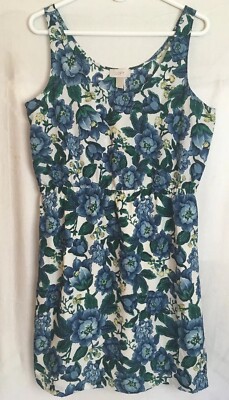 Ann Taylor LOFT Floral Tank Dress, Size 8, New 59.99!