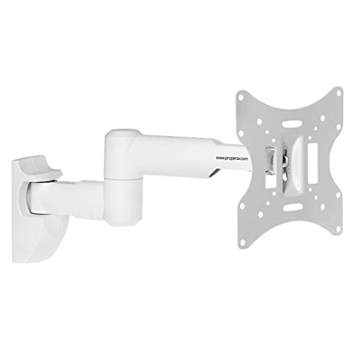 Maplin White Properav Tv Wall Bracket (23" - 43" / 30Kg Capacity / Vesa Max. 200X200) - Image 4