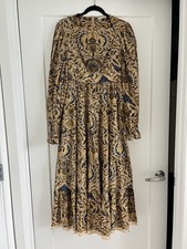 Ulla Johnson Puff Sleeve Dress in horn Size 2
