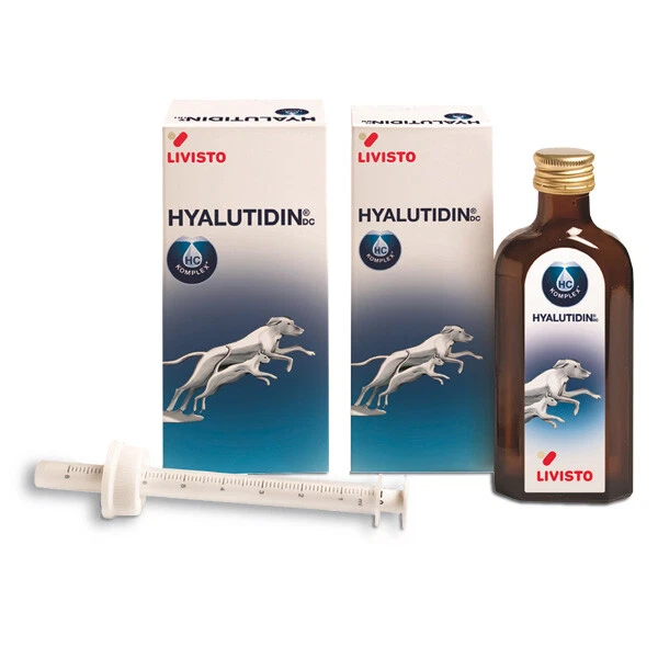 Hyalutidin Livisto DC 2 x 125 ml Originalware Hyaluronsäure Hunde Katzen Gelenke