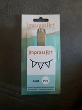 ImpressArt Curved Flag Border Metal Stamp, 6mm- Jewelry & Craft Punch