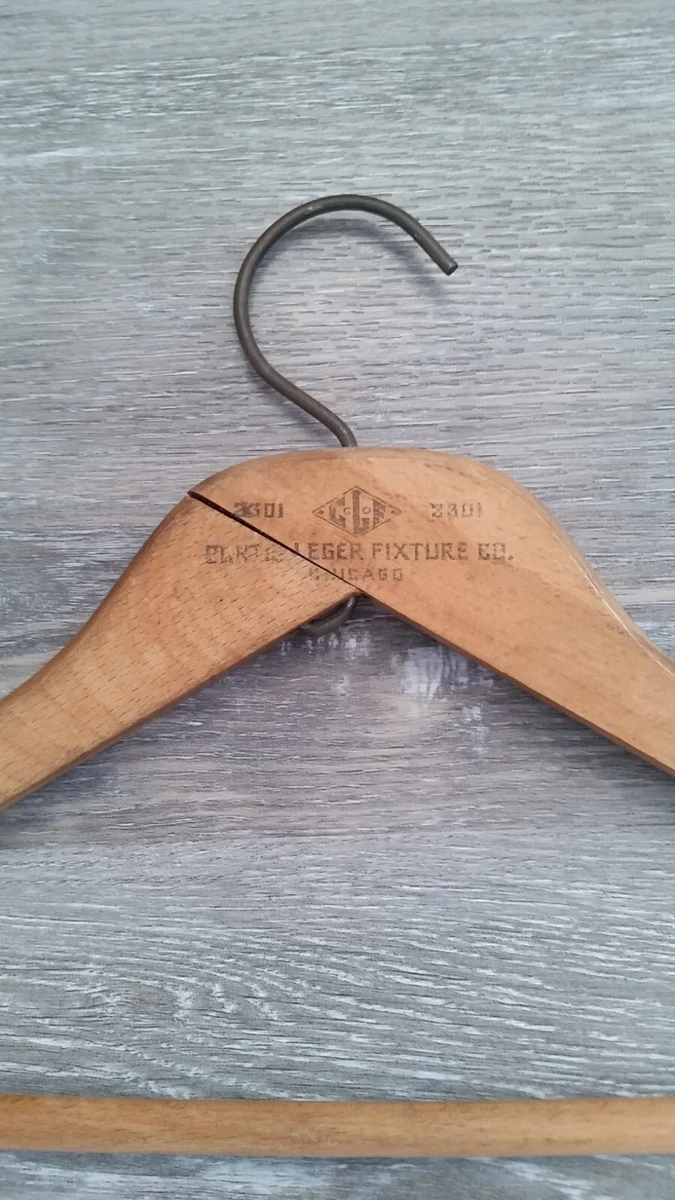Wooden Brown 1950s Vintage Clothes Hangers for sale | eBay