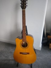 Washburn D10 Cei/lh. Cutaway Electro-acoustic. Left Handed.