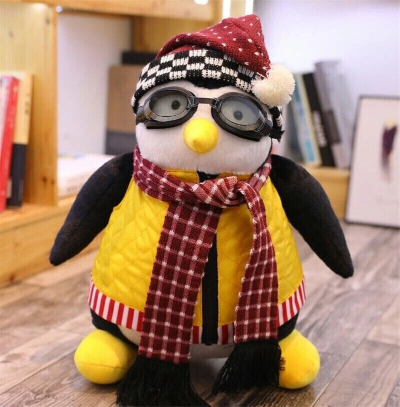  YCZTXSJT Penguin Hugsy Stuffed Plush， TV Penguin Joey's Friends  HUGSY Plush Penguin Rachel Stuffed Doll Toy for Kids Birthday Gift : Toys &  Games