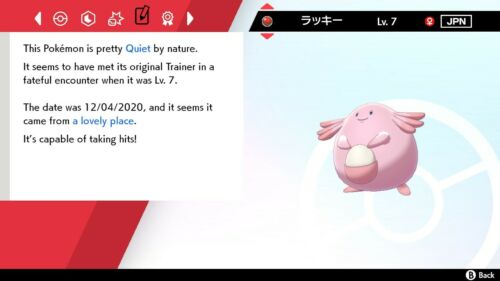 Special Event Chansey For Pokémon Sword & Shield - Picture 2 of 7