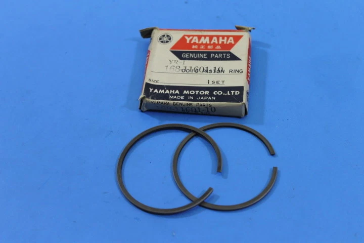 Новые из старых запасов поршневые кольца Yamaha O/S 0,25 1967 YR1 1968 YR2 1969 R3 НОМЕР ДЕТАЛИ 168-11601-10 - Изображение 4 из 4