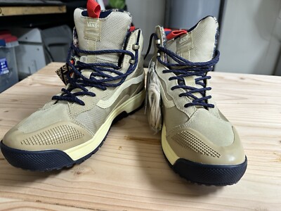 Vans Hiking Boots Beige UltraRange Exo Hi MTE-2 Waterproof Mens 10