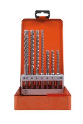 Projahn Rocket 5 Hammerbohrer Set 7tlg SDS-plus Betonbohrer Steinbohrer Satz