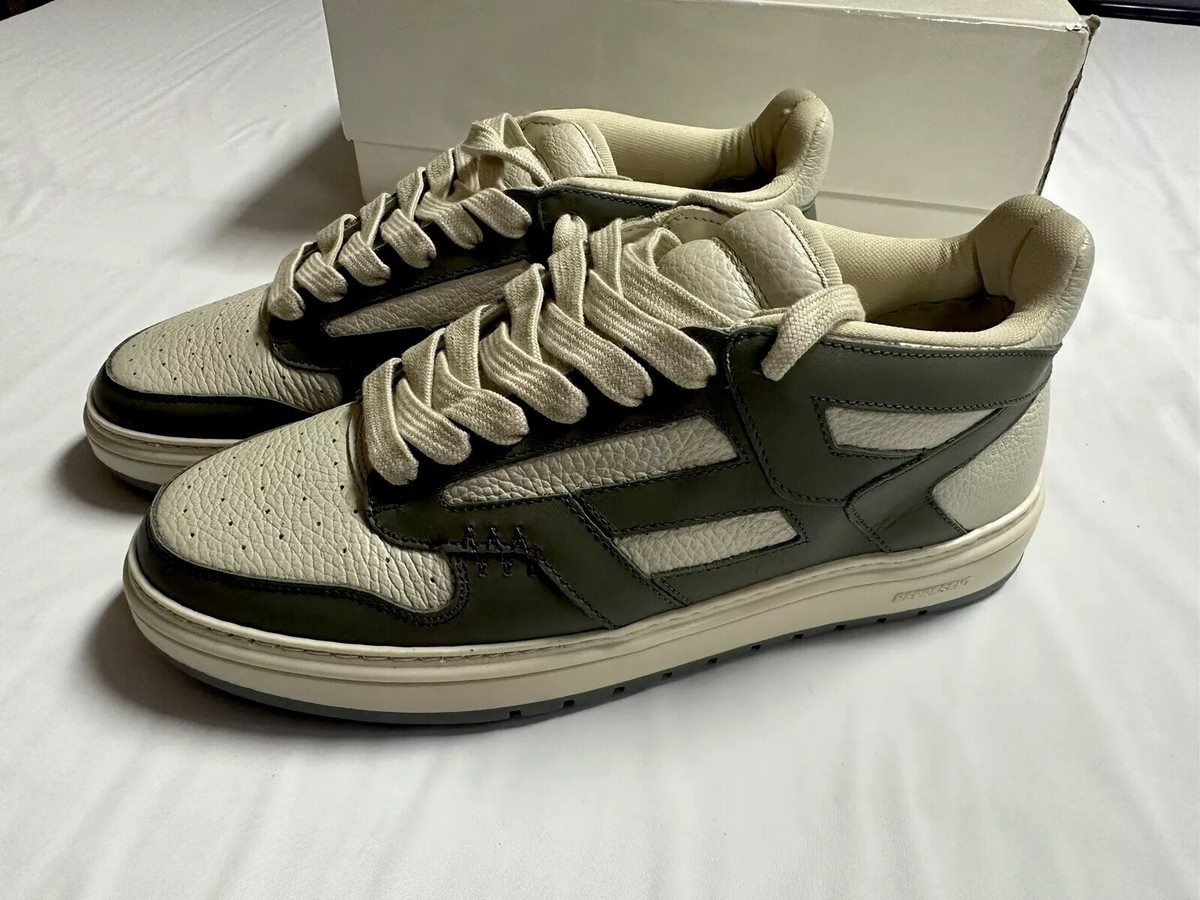New Represent Clo Reptor Low Skate Sneaker - Khaki/Cream