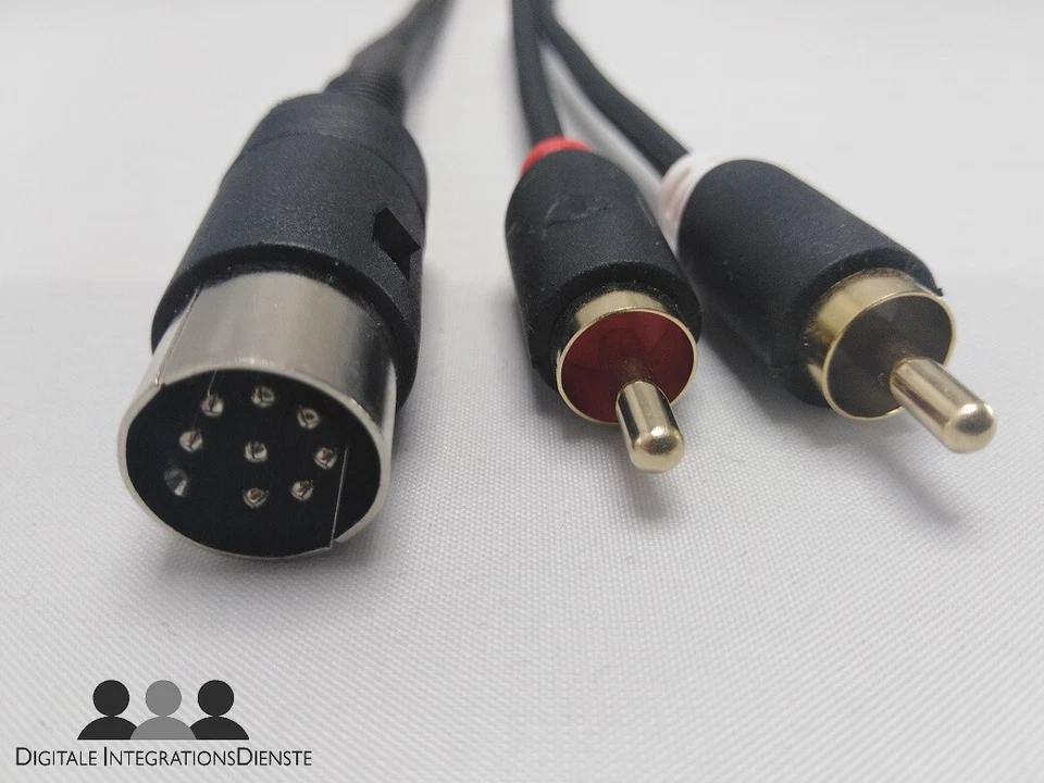 JADIGITAL 1,5m Kabel Powerlink - 2x Cinch für Bang Olufsen an Nicht- Beo- Fremdverstärker