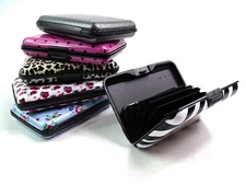 QUALITY METAL ALUMINIUM CREDIT CARD WALLET HOLDER BUSINESS ID RFID PROTECTED