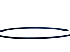 VE VF COMMODORE SV6 SS SEDAN ROOF GUTTER MOULDS PAIR IN SATIN PITCH BLACK GM NEW