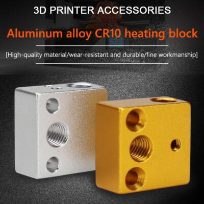 Hotend Heater Block for Makerbot MK7 MK8 Extruder Ender 3 / CR-10S 3D Printer