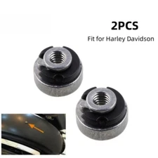 Rear Fender Seat Mount Nut Kit For Harley Davidson Fatboy Road King Softail 2PCS