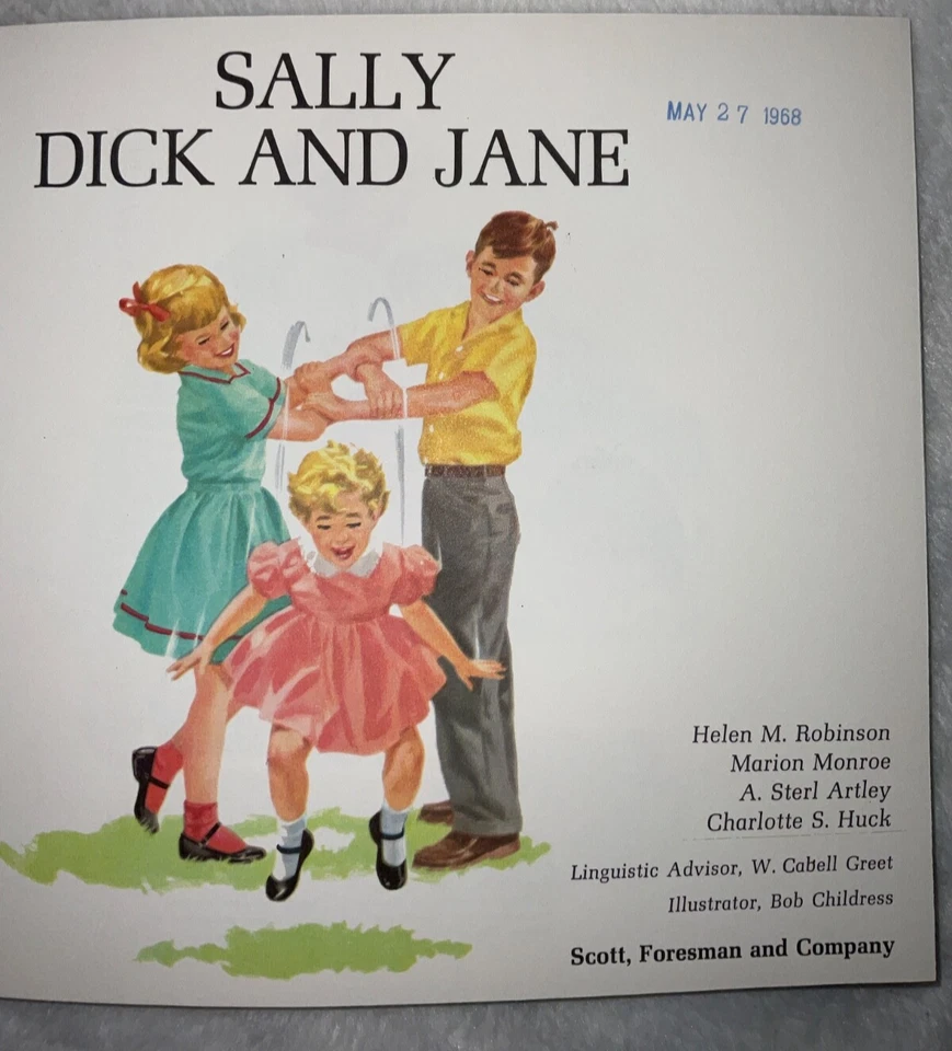 1962 New Basic Reader - Sally Dick and Jane 1962 PB USED LRS - Image 3 of 4