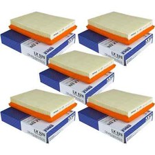 5x MAHLE Luftfilter LX 525 Air Filter für Opel Tigra 95_ Vauxhall Corsa MK