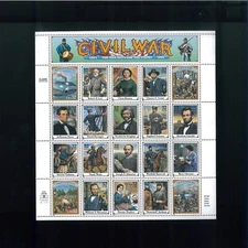 United States 32¢ Civil War Postage Stamp #2975 MNH Full Sheet