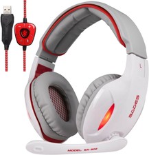 Sades SA - 903 Stereo 7.1 Cuffie da Gioco USB Surround Pro con Auricolare  per Microfono per Laptop PC | Gearbest Italia