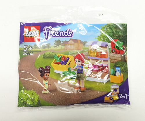 New Sealed Lego Friends Farmers Market Stall Polybag 30416 Liz Mia Festival - Picture 2 of 3