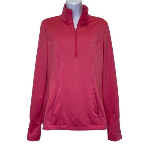 Half Zip Athletic Pullover Top 