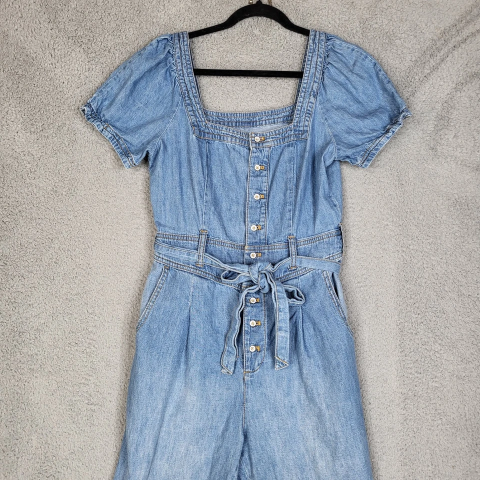 Traje de mezclilla para mujer Pilcro and the Letterpress by Anthropologie talla 4 Foto 3 de 4