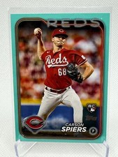 2024 Topps #365 Carson Spiers Aqua Fanatics Exclusive!!!