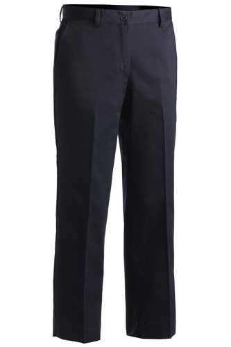 Pantalón chino delantero plano utilitario para mujer - Imagen 4 de 4