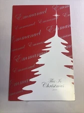 This is Christmas 2006 Program Spring Hill Baptist Church, Mobile Alabama 