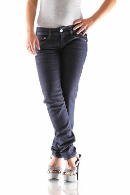 Herrlicher Gila Slim Powerstretch D9180 026 Blau Damen Jeans Hose