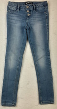 Blue Spice Jeans Children Size 8 Blue Lt. Wash Slim Straight Leg Stretch