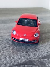 Vw Volkswagen New Beetle A5 Car Red 136 Vehicle Collectors Diecast Model Vw Volkswagen New Beetle A5 Car Red 136 Vehicle Collectors Diecast Model