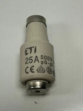 ETI 25A/500V Ceramic Fuse - New Fast Ship