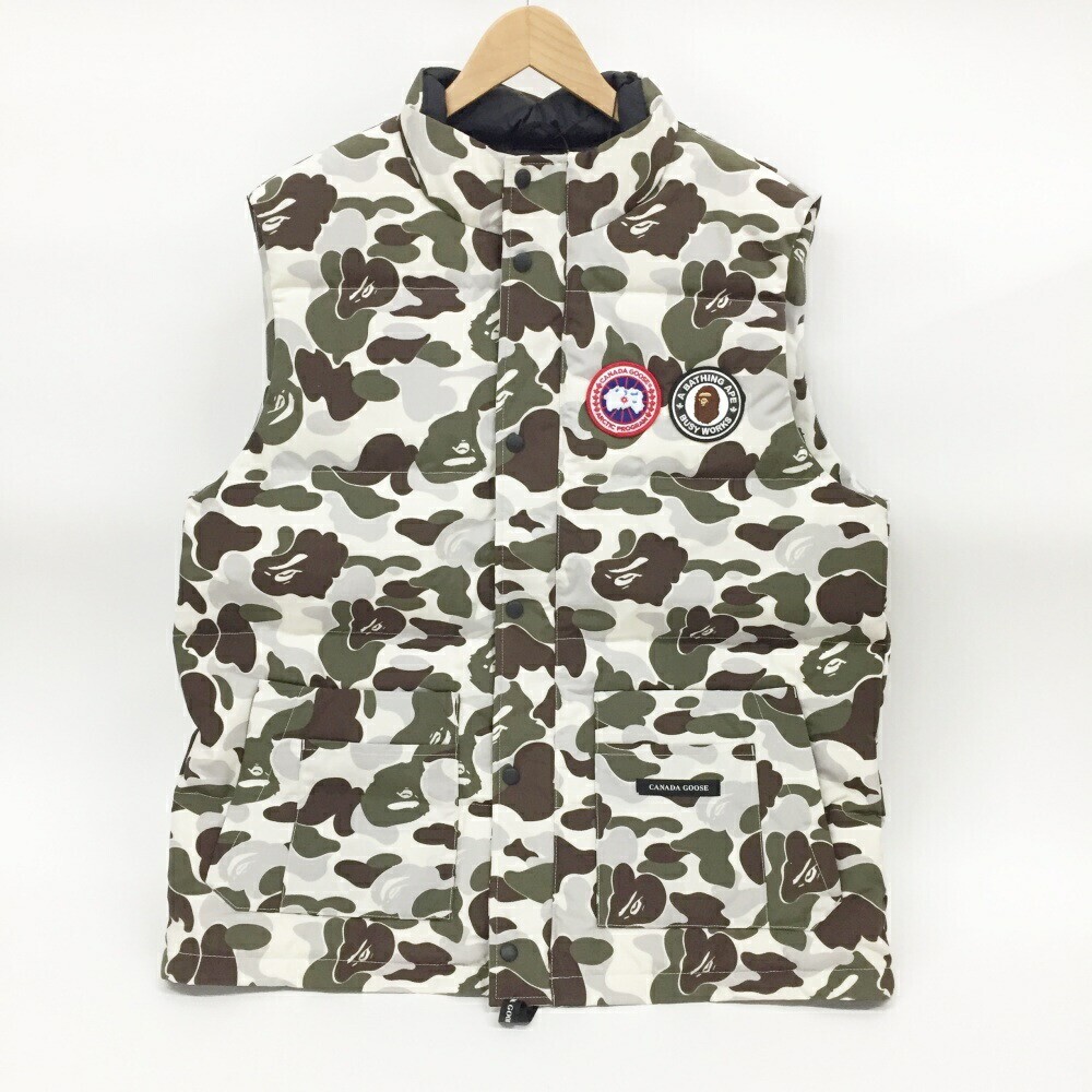 BAPE x ●ABC Camo Freestyle Vest●ABCカモ●ベスト A BATHING APE×CANADA GOOSE ABC Camo Freestyle Vest Size: XL