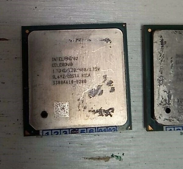 Emachines Celeron 1.7Ghz CPU Processor /128/400 Free ship (HTF)06 - Image 3 of 4