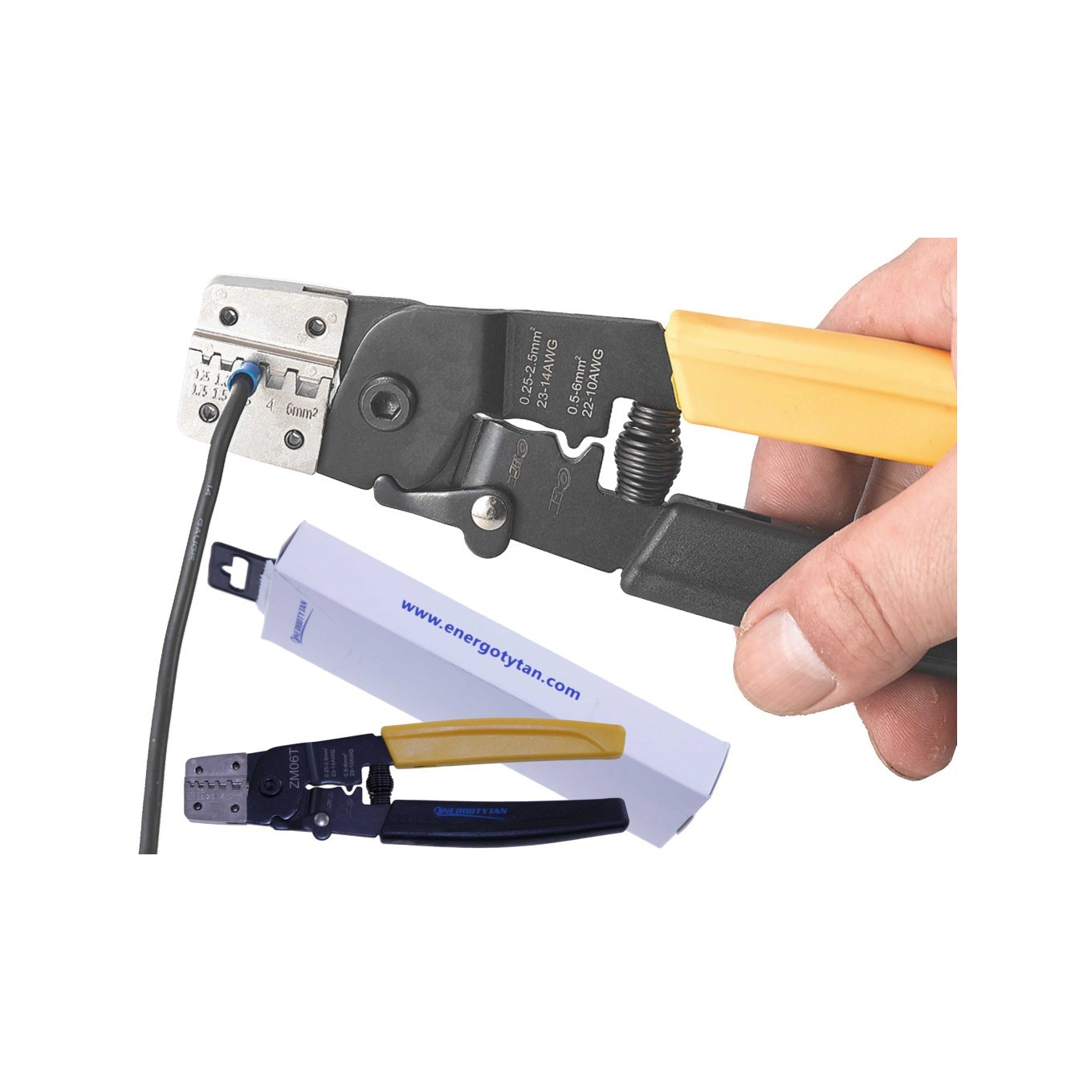 The Press Is One Sleeve 0.25-6mm/ End Cap Press ZM06T