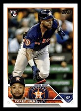 Corey Julks 2023 Topps Update #US228 Houston Astros Rookie WHITE SOX