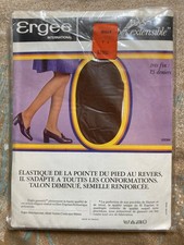 Collants marrons en nylon pour femme