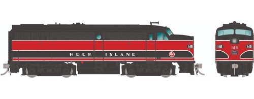 Rapido ~ Escala HO ~ Alco FA-1 ~ Rock Island #158 ~ DC/DCC/Sonido ~ 037572 | Condition: New