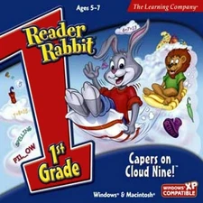 Reader Rabbit Cloud Nine Adventure Software Ages 5-7 Math Spelling Science Fun