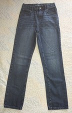 Jeans azules para niños 12 ajustados pierna recta marca de lugar para niños