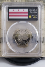2009-S District of Columbia - Proof Quarter - PCGS PR70DCAM - Nice! 0465