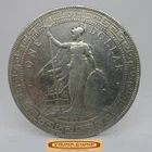 1898-B Great Britain Silver Trade Dollar, Cleaned - #C58763NQ