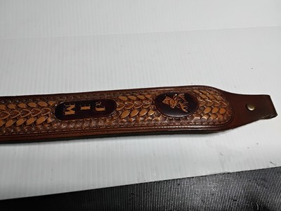  Custom, Padded Cobra Style Sling Basketweave Design and Buck,Jim,Nice LOOK..