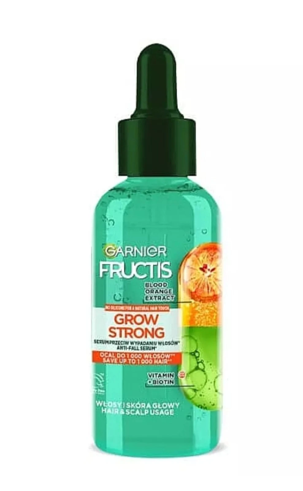 Garnier Fructis Hair Serum Grow Strong Against Hair Loss 125 ml./ 4.2 fl.oz.
Opens in a new window o