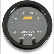 AEM X-Series Wideband Gauge 52mm 2 1/16" O2 UEGO Air Fuel AFR Controller 30-0300