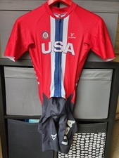 Cuore 2in1 Race Suit USA Cycling colorway - Women's medium