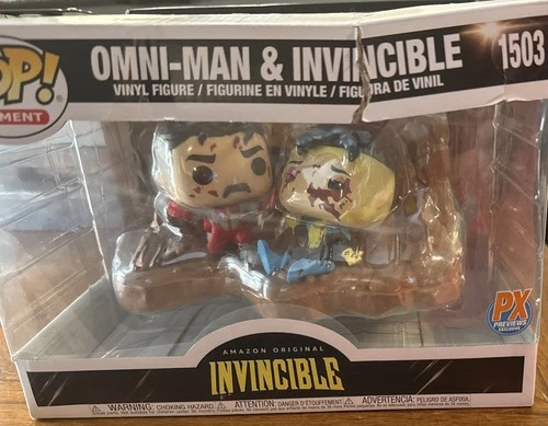 Omni-Man & Invincible Invincible Funko Pop! Moments #1503 PX Previews Exclusive