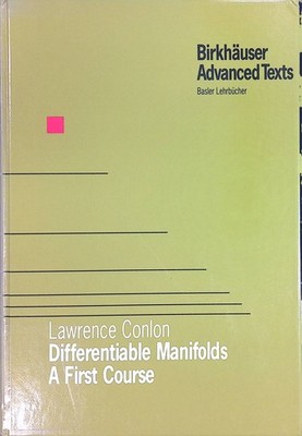 Differentiable Manifolds: A First Course Birkhäuser Advanced Texts Basler Lehrbü