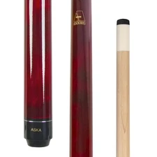ASKA Short Kids Cue Stick, Canadian Hard Rock Maple, 13mm Hard Tip 52"